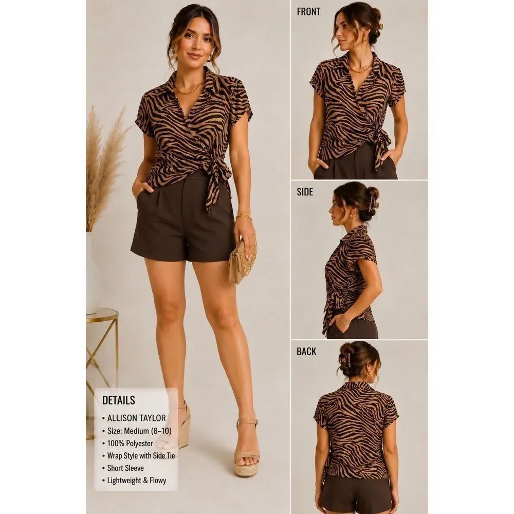 Animal PrintâBlouse